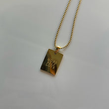Load image into Gallery viewer, Ariel Affirmation Necklaces | 18k Gold Plated
