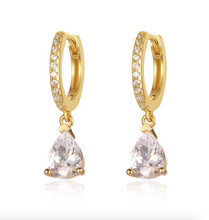 Load image into Gallery viewer, Athalia Teardrop Earrings | 18k Gold Plated
