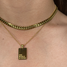 Load image into Gallery viewer, Ariel Affirmation Necklaces | 18k Gold Plated
