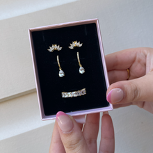 Load image into Gallery viewer, Gianna Stud Earrings | 18k Gold Plated
