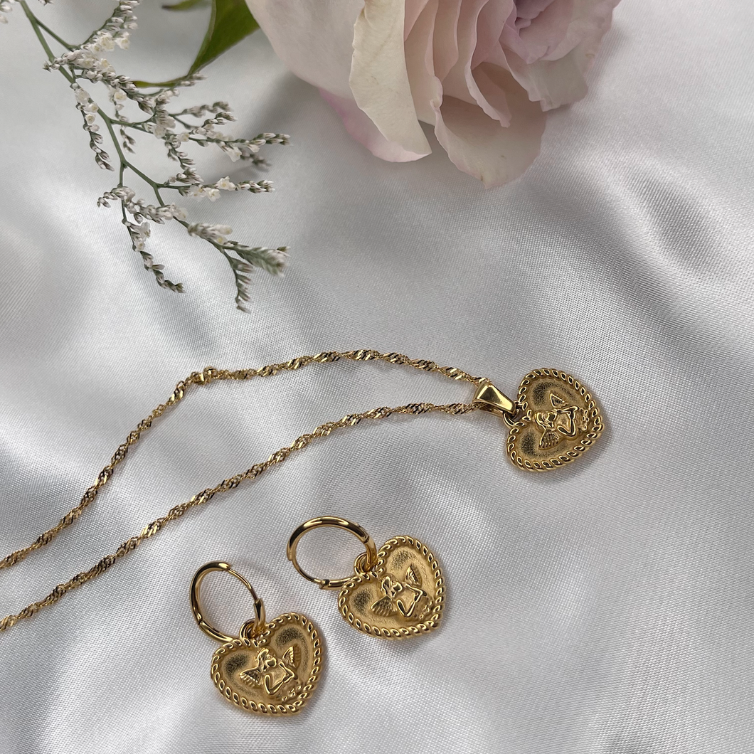 Cupid’s Charm Sets | 18k Gold Plated